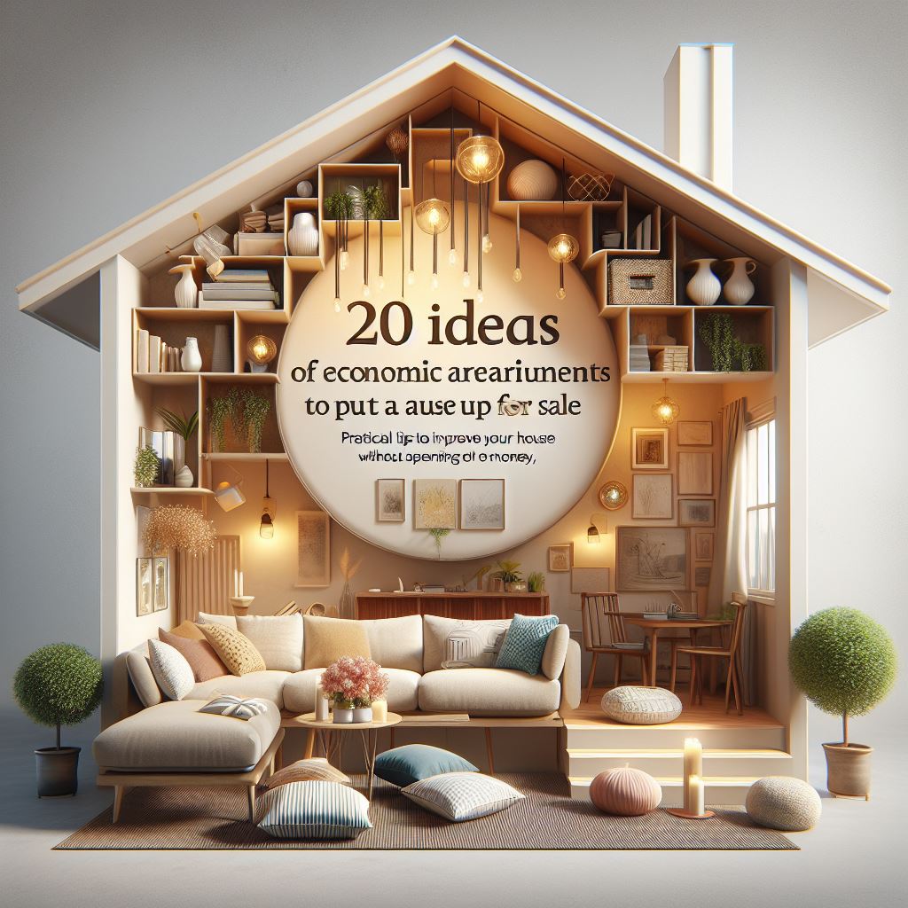 20 ideas de arreglos económicos para poner una vivienda en venta