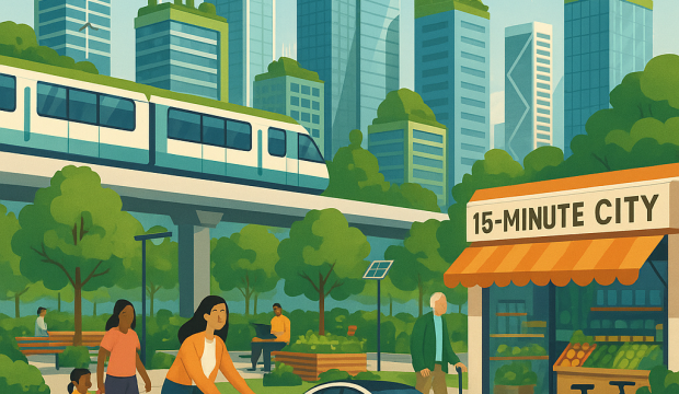 "Ciudad de 15 minutos" en Granada