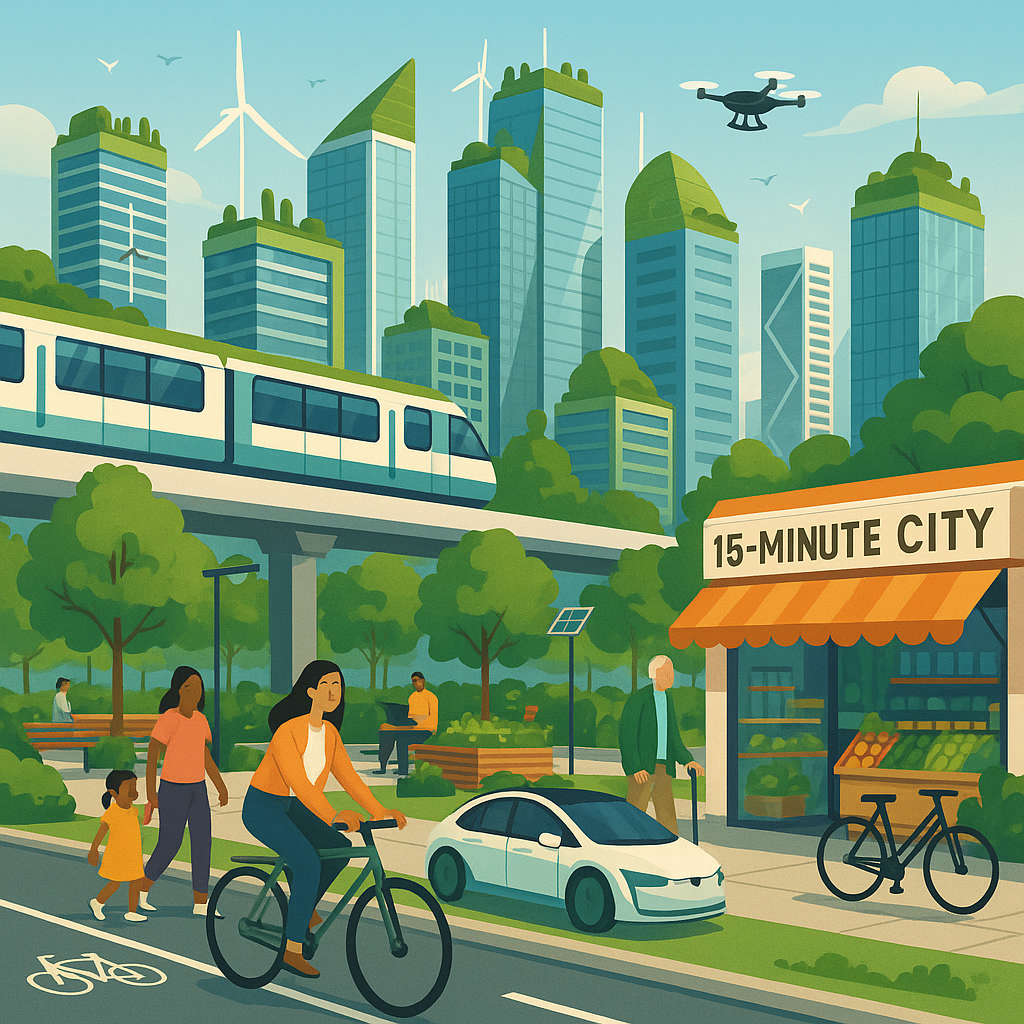 Implementación de la «Ciudad de 15 minutos» en Granada