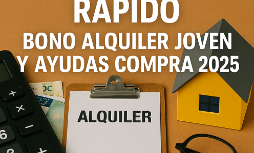 Simulador rápido – Bono alquiler joven y ayudas compra 2025