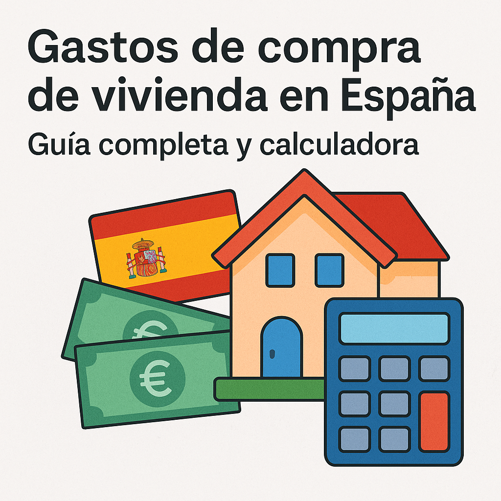 Gastos de compra de vivienda en España – Guía completa y calculadora
