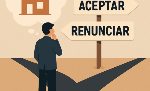 Aceptar o renunciar a una herencia de vivienda – Cuándo conviene cada opción