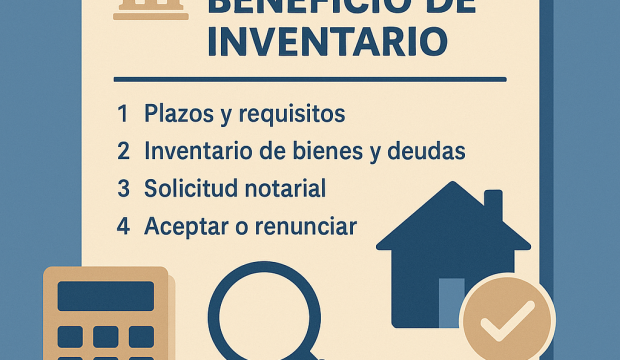 beneficio de inventario herencia