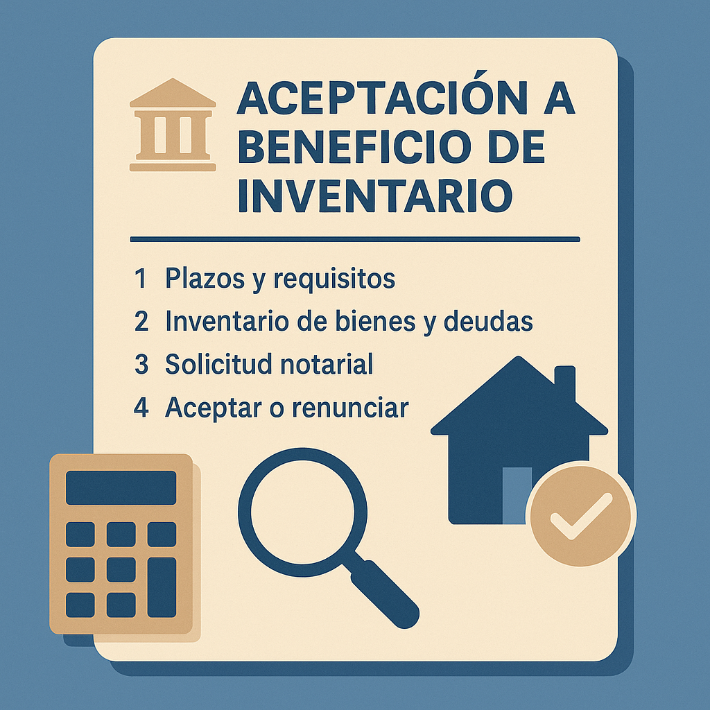 Aceptar una herencia a beneficio de inventario – Que es