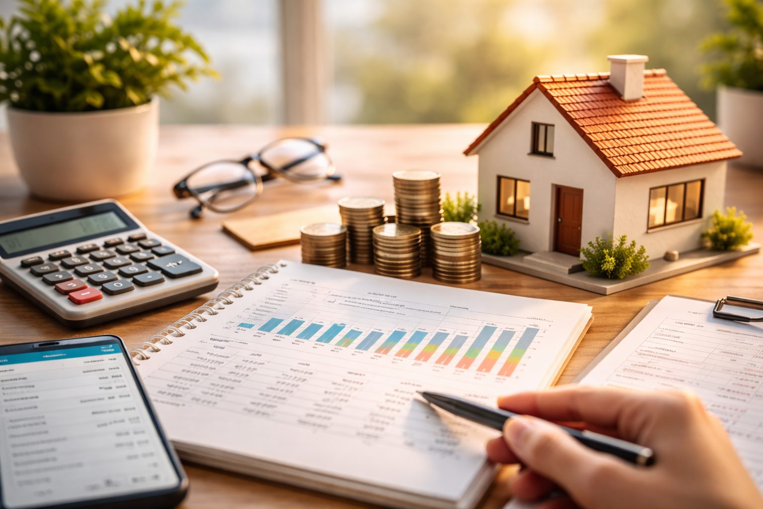 Calculadora de amortización de hipoteca. Cuota 13, reducción de plazo y ahorro real